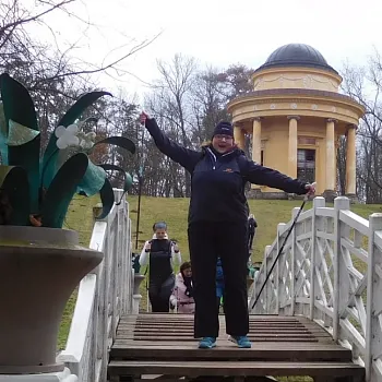 Veltruský zámecký park - Nordic Walking u hraběte Chotka - 11.1.2020