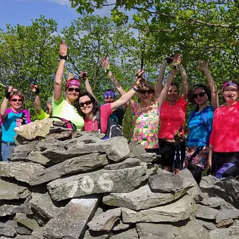 Víkendovka České středohoří, den třetí - jdeme na Milešovku