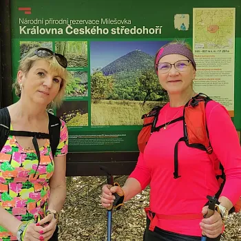 Víkendovka České středohoří, den třetí - jdeme na Milešovku