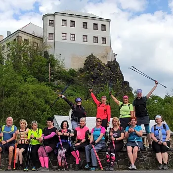 Víkendovka České středohoří, den třetí - jdeme na Milešovku