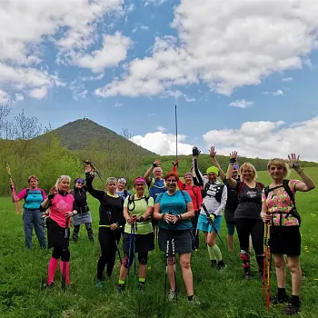 Víkendovka České středohoří, den třetí - jdeme na Milešovku