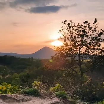 Víkendovka České středohoří, den druhý - večerní hrad Opárno