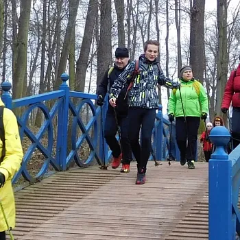 Veltruský zámecký park - Nordic Walking u hraběte Chotka - 11.1.2020