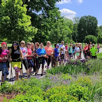 Olomouc - májové Nordic Walking setkání