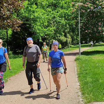 Olomouc - májové Nordic Walking setkání