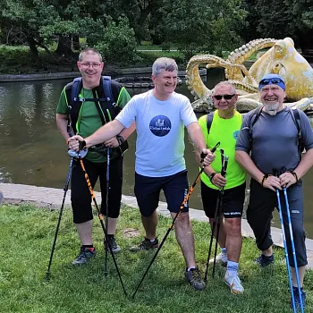 Olomouc - májové Nordic Walking setkání