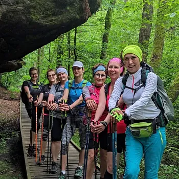 Nordic Walking expedice Máchovou cestou, den první.