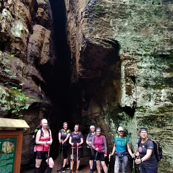 Nordic Walking expedice Máchovou cestou, den první.