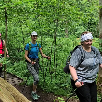 Nordic Walking expedice Máchovou cestou, den první.