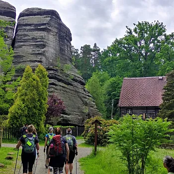 Nordic Walking expedice Máchovou cestou, den první.