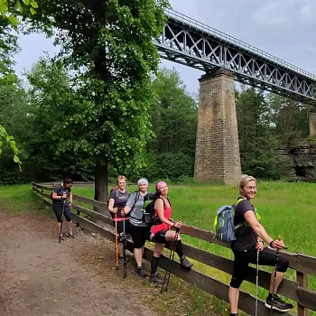 Nordic Walking expedice Máchovou cestou, den první.