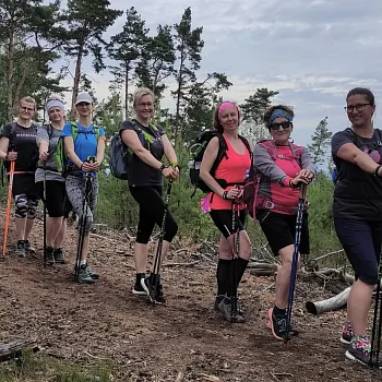 Nordic Walking expedice Máchovou cestou, den první.