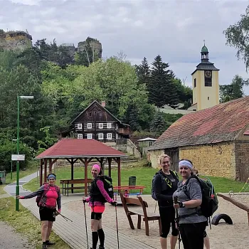 Nordic Walking expedice Máchovou cestou, den první.