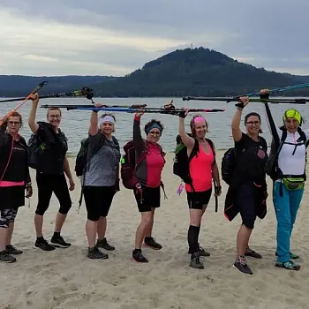 Nordic Walking expedice Máchovou cestou, den první.