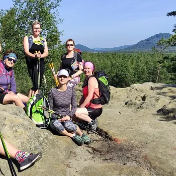 Nordic Walking expedice Máchovou cestou, den druhý.