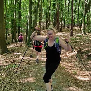 Nordic Walking expedice Máchovou cestou, den druhý.