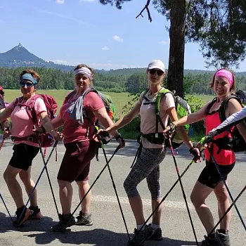 Nordic Walking expedice Máchovou cestou, den druhý.