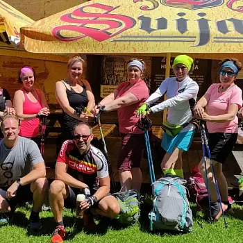 Nordic Walking expedice Máchovou cestou, den druhý.