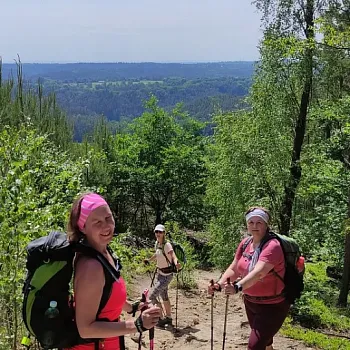 Nordic Walking expedice Máchovou cestou, den druhý.