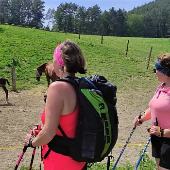 Nordic Walking expedice Máchovou cestou, den druhý.