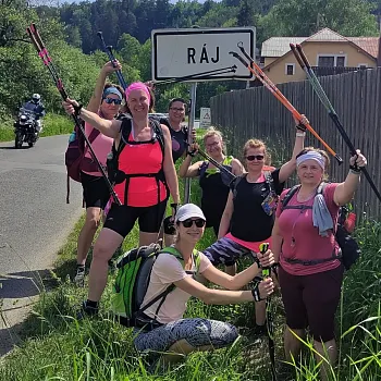 Nordic Walking expedice Máchovou cestou, den druhý.