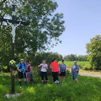 Zámecký Nordic Walking výšlap Kravaře - Velké Hoštice.