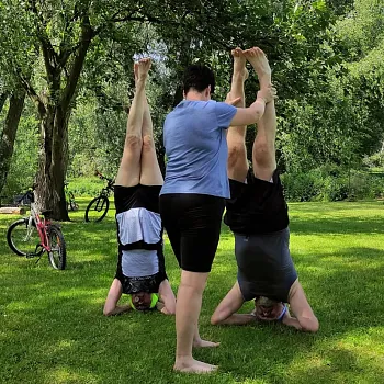 Zámecký Nordic Walking výšlap Kravaře - Velké Hoštice.