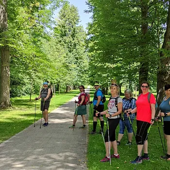 Zámecký Nordic Walking výšlap Kravaře - Velké Hoštice.