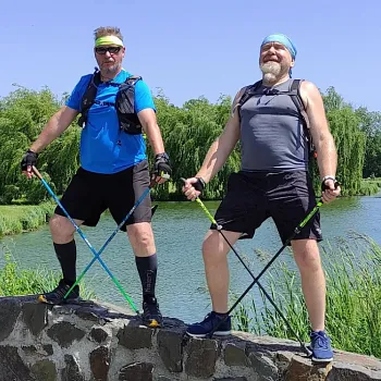 Zámecký Nordic Walking výšlap Kravaře - Velké Hoštice.