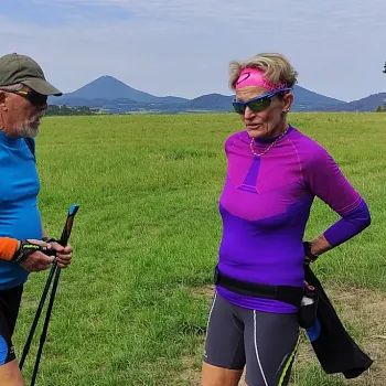 Nordic Walking v Českém středohoří - recept na dobrou náladu.