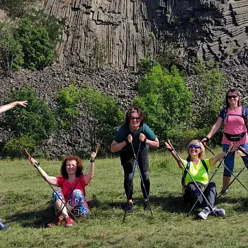 Nordic Walking v Českém středohoří - recept na dobrou náladu.