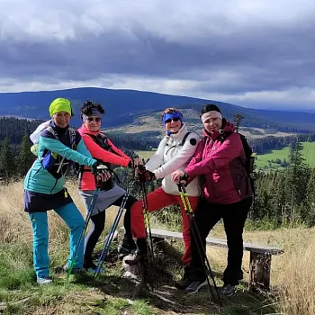 Nordic Walking nad Zlatými Horami