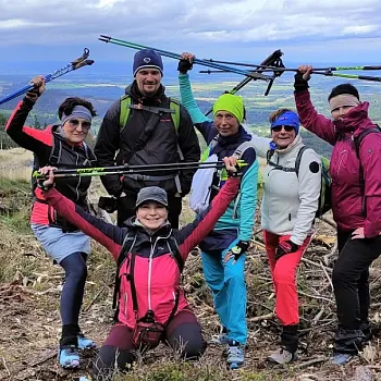 Nordic Walking nad Zlatými Horami