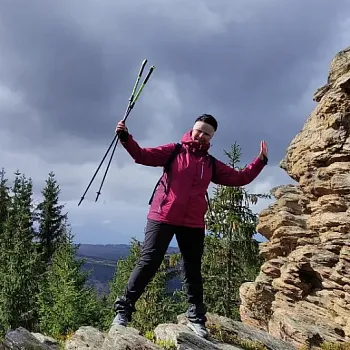 Nordic Walking nad Zlatými Horami