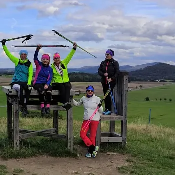 Nordic Walking na Borůvkovou horu