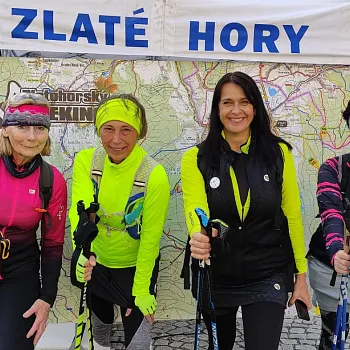 Nordic Walking na Zlatohorském trekingu 2022