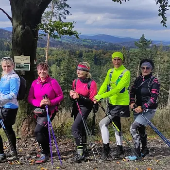Nordic Walking na Zlatohorském trekingu 2022