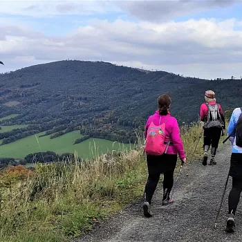 Nordic Walking na Zlatohorském trekingu 2022