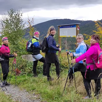 Nordic Walking na Zlatohorském trekingu 2022