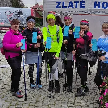 Nordic Walking na Zlatohorském trekingu 2022