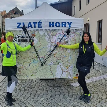 Nordic Walking na Zlatohorském trekingu 2022