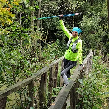 Ostrava - Nordic Walking přírodní rezervací Rezavka