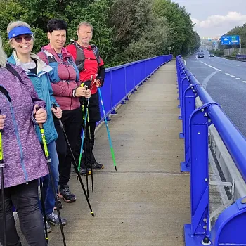Ostrava - Nordic Walking přírodní rezervací Rezavka