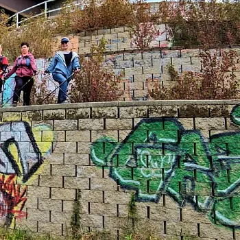 Ostrava - Nordic Walking přírodní rezervací Rezavka