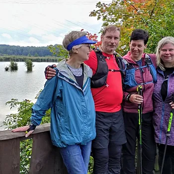 Ostrava - Nordic Walking přírodní rezervací Rezavka