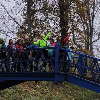 Veltrusy - Nordic Walking v zámeckém parku