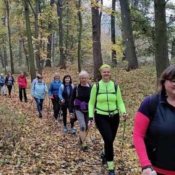 Veltrusy - Nordic Walking v zámeckém parku