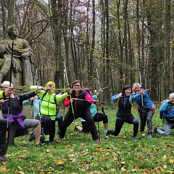 Veltrusy - Nordic Walking v zámeckém parku