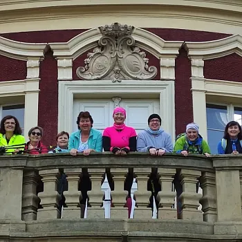 Veltrusy - Nordic Walking v zámeckém parku