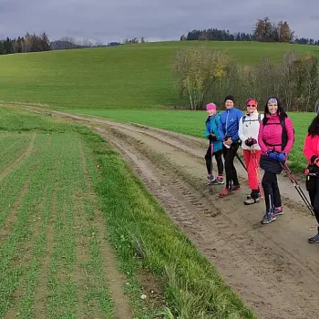 Nordic Walking 17. listopad 2022 nad Zábřehem